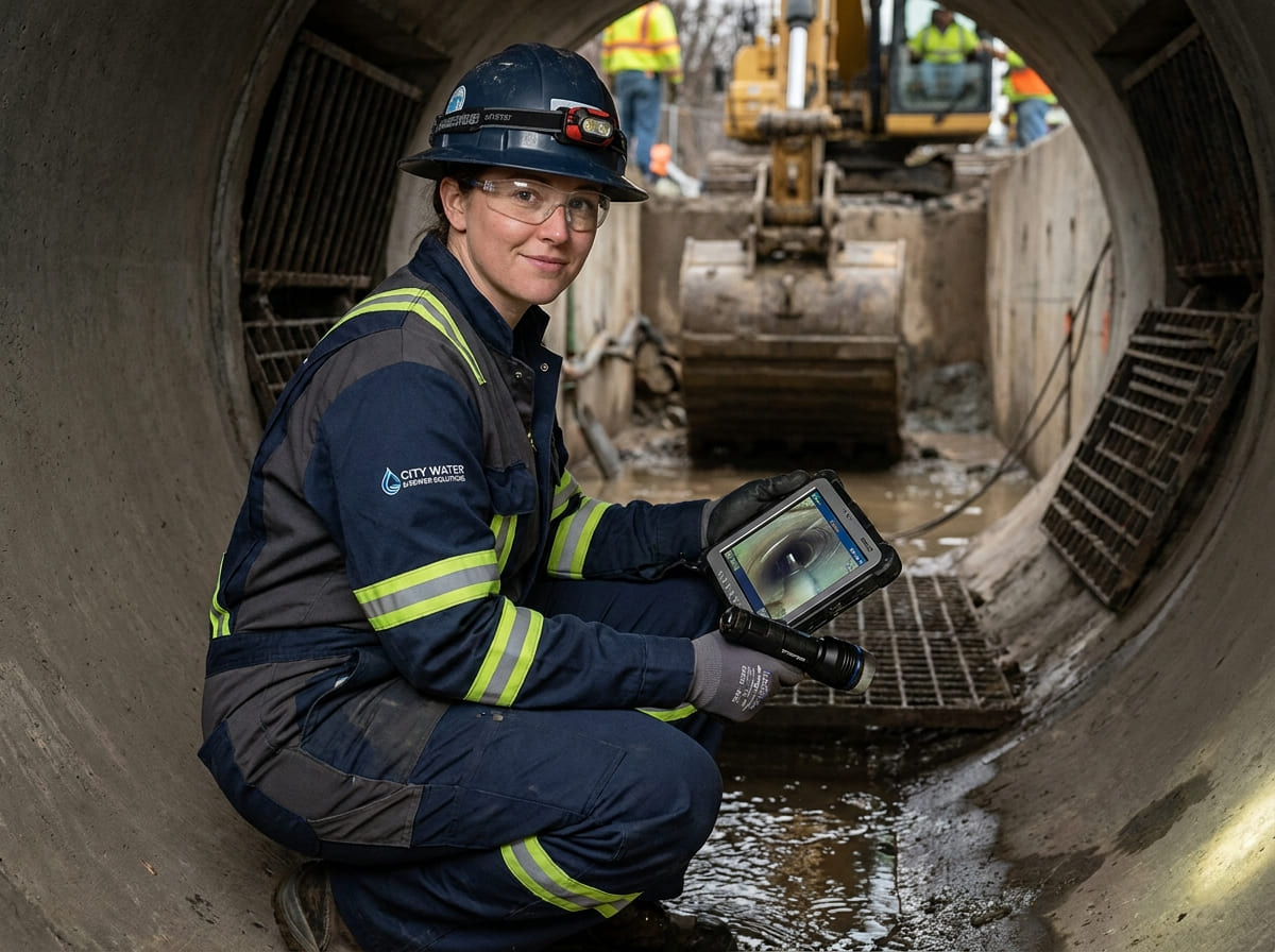 Sewer Line Inspection & Replacement in Wellborn